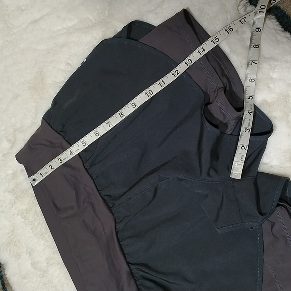 Tremaker lined high rise gray athletic workout running shorts medium - Picture 7 of 8
